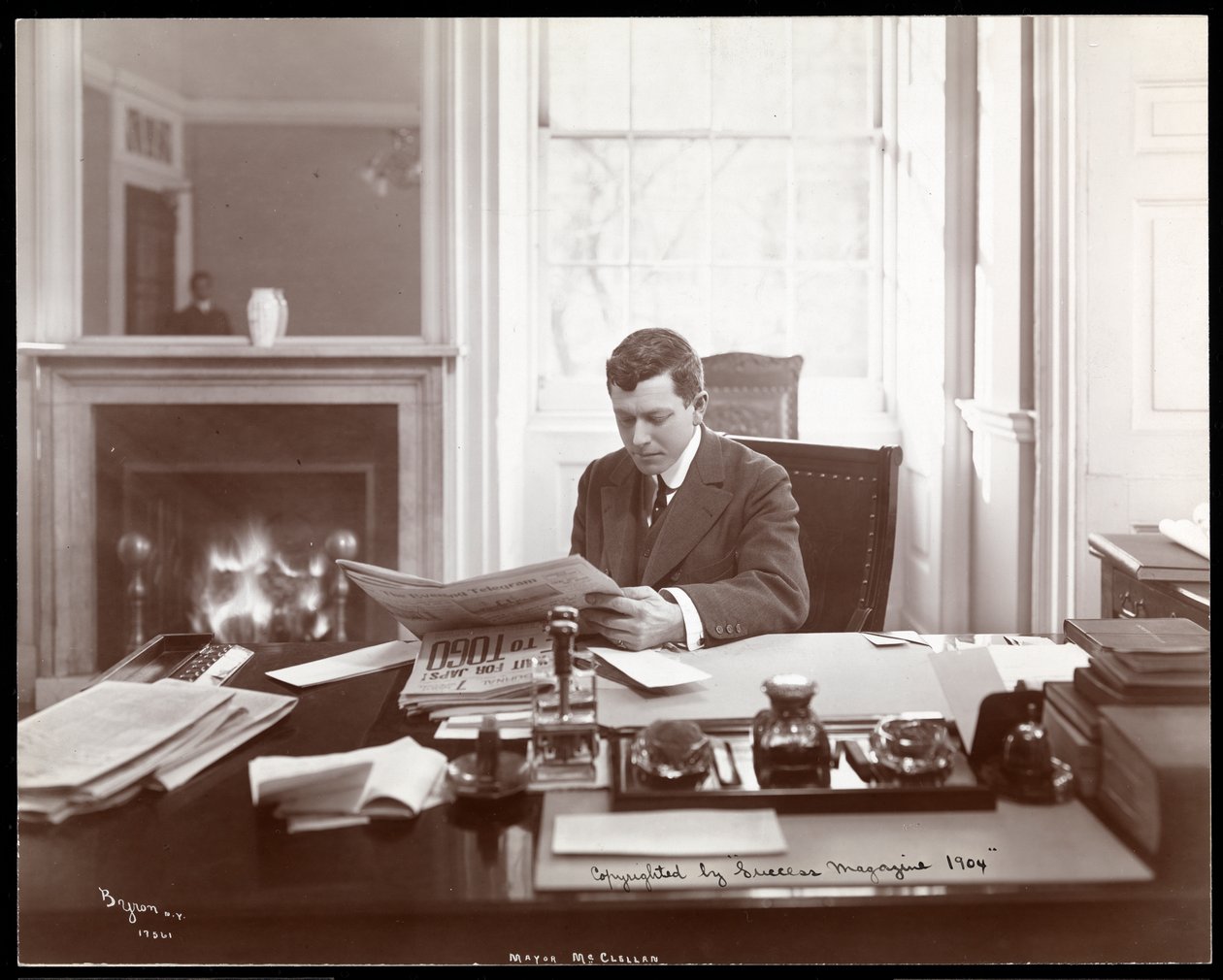 Sindaco McClellan, 1904 (stampa al gelatino d
