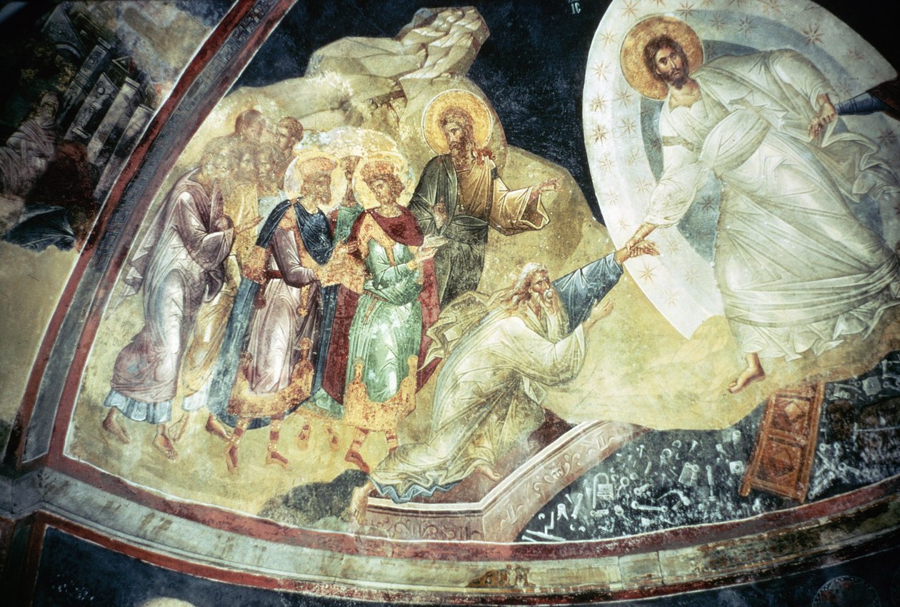 Anastasis nella volta dell
