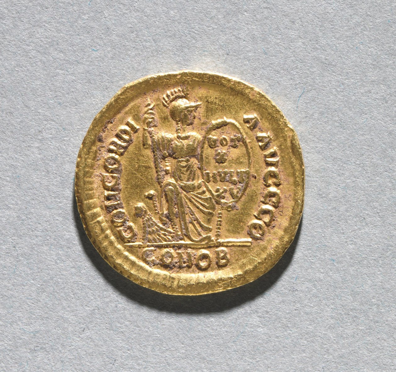 Solidus di Teodosio I il Grande da Byzantine