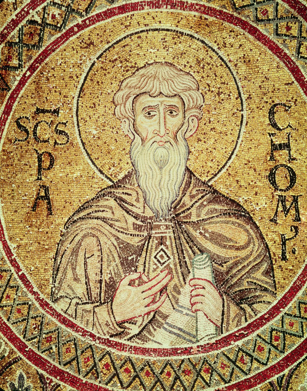 San Pacomio (d.346) da Byzantine School
