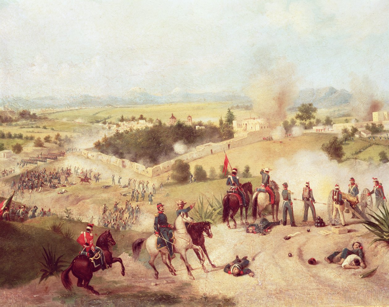 La battaglia di Molino del Rey, 8 settembre 1847 da C. Escalante