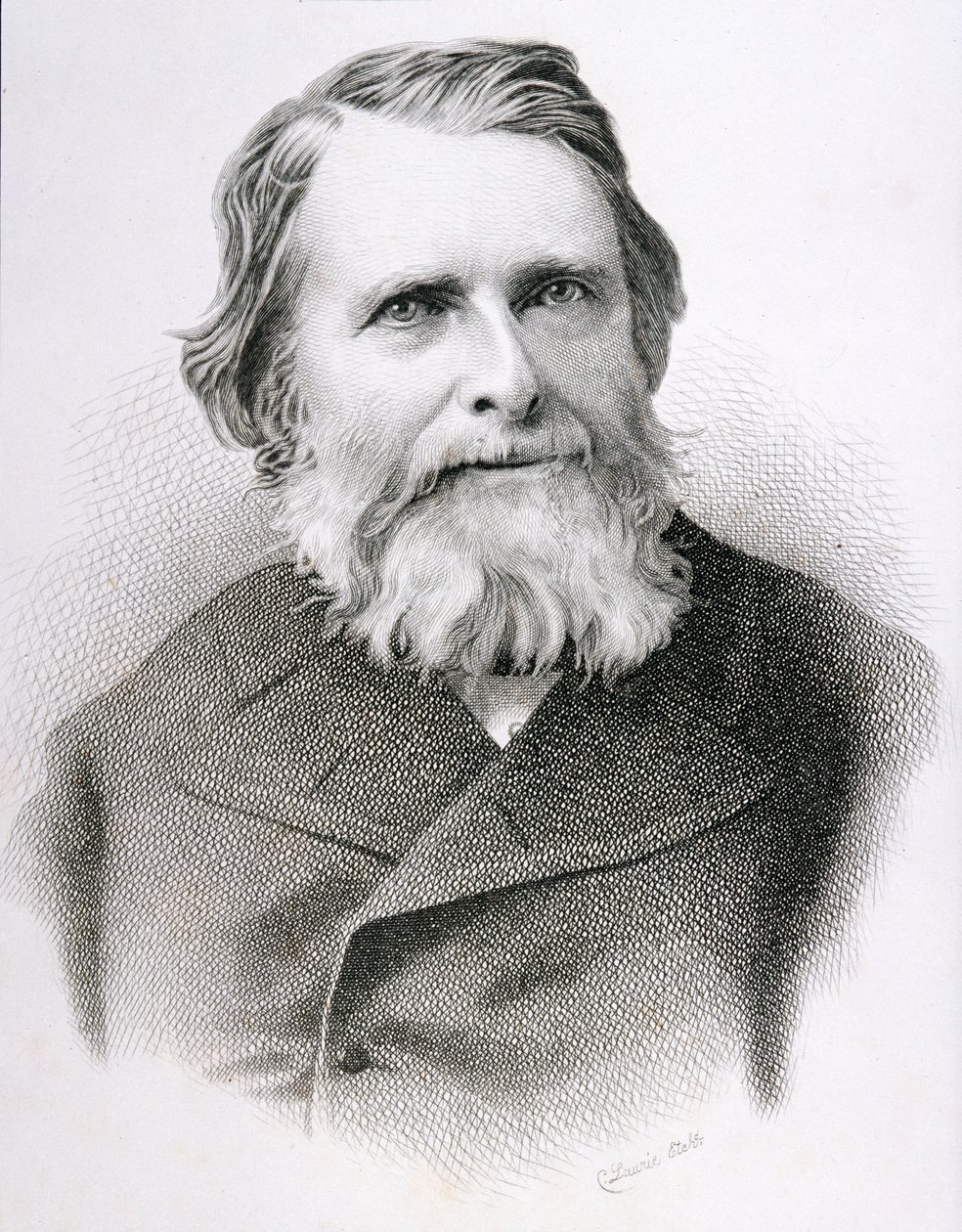Ritratto di John Ruskin (1819-1900) da C. Laurie