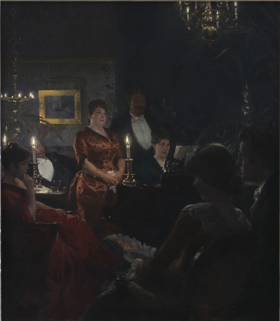 Ritratto della signora Gumperd da C.A. Jensen
