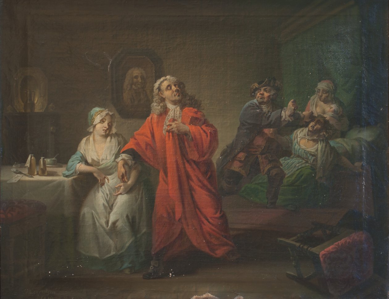 La Stanza del Parto, Atto III, Scena 6 da C.A. Lorentzen