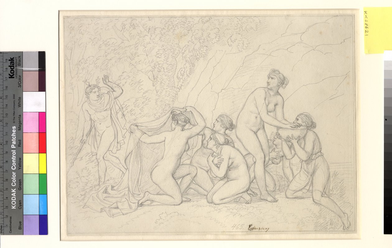 Diana e Atteone da Christoffer Wilhelm Eckersberg