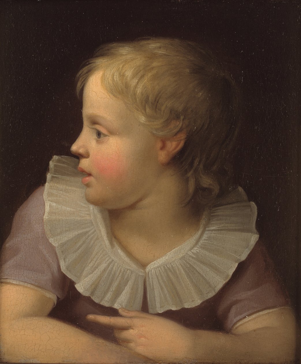 Il figlio del pittore Jens Juel, Jens da Christoffer Wilhelm Eckersberg