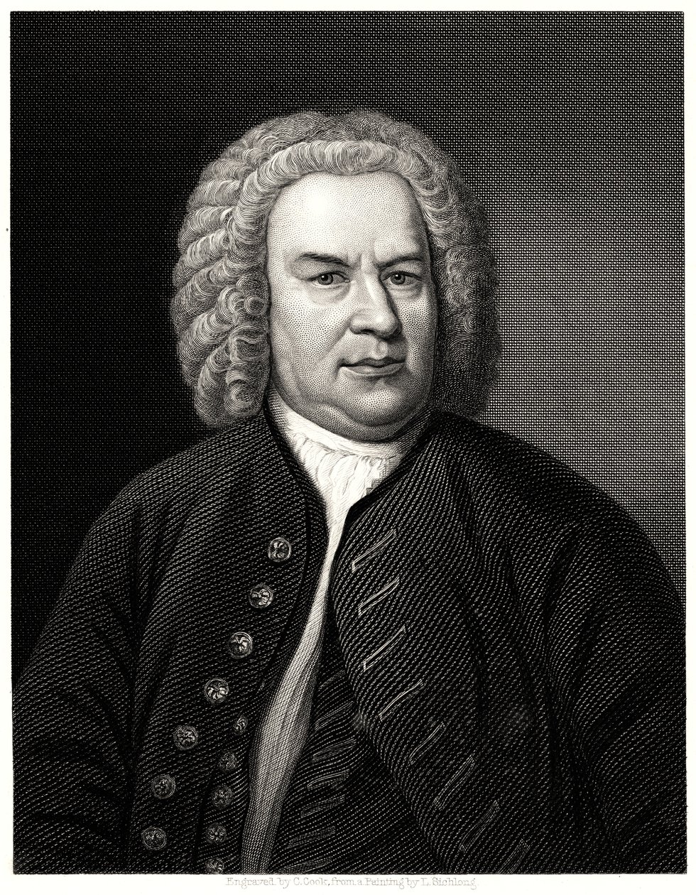 Johann Sebastian Bach, XIX secolo da C. Cook