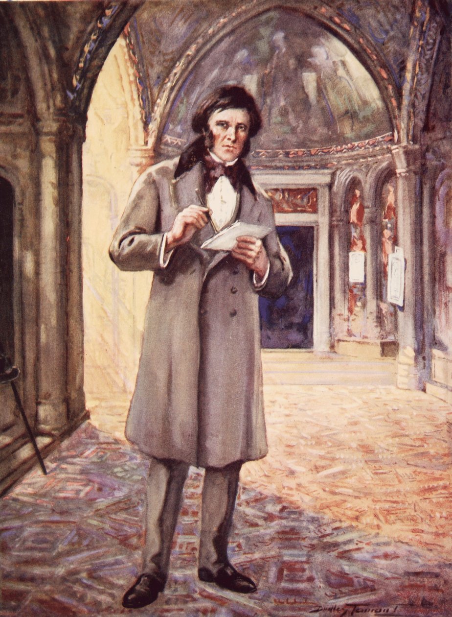 John Ruskin a Venezia da C. Dudley Tennant