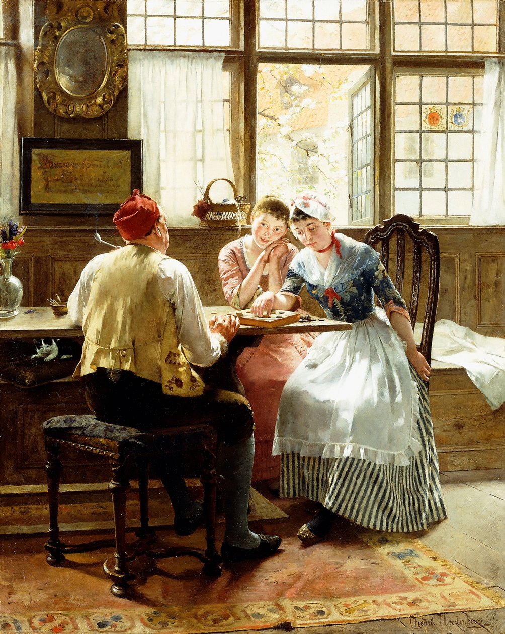 Il gioco della dama da C. Hendrick Nordenberg