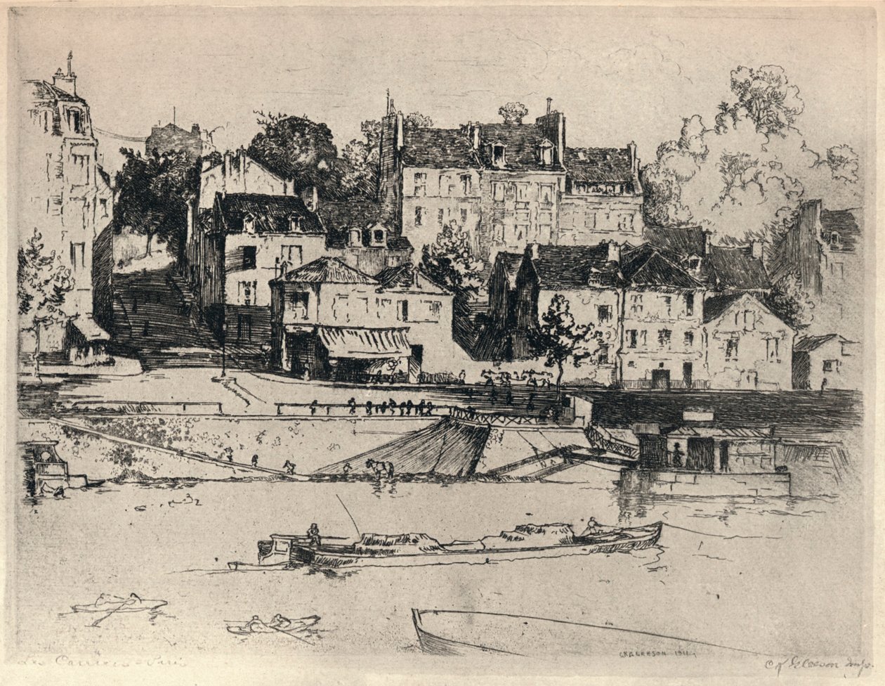 Les Carriers, 1915 da C. K. Gleeson