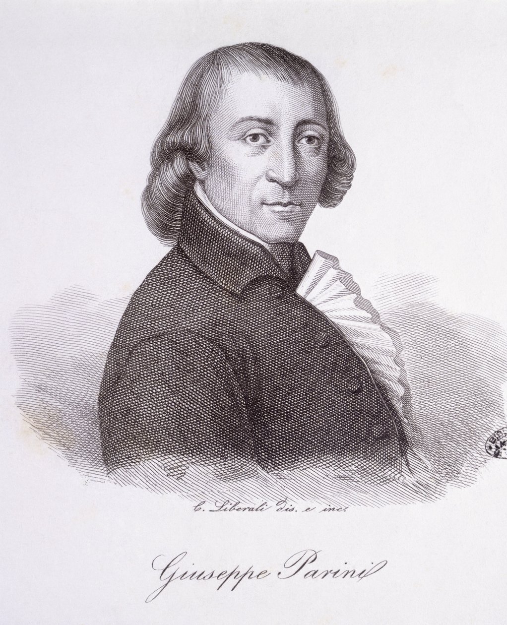 Giuseppe Parini (incisione) da C. Liberali