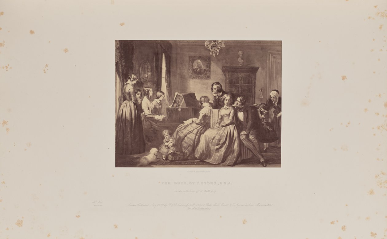 Il duetto, di F. Stone, A.R.A. da Caldesi and Montecchi