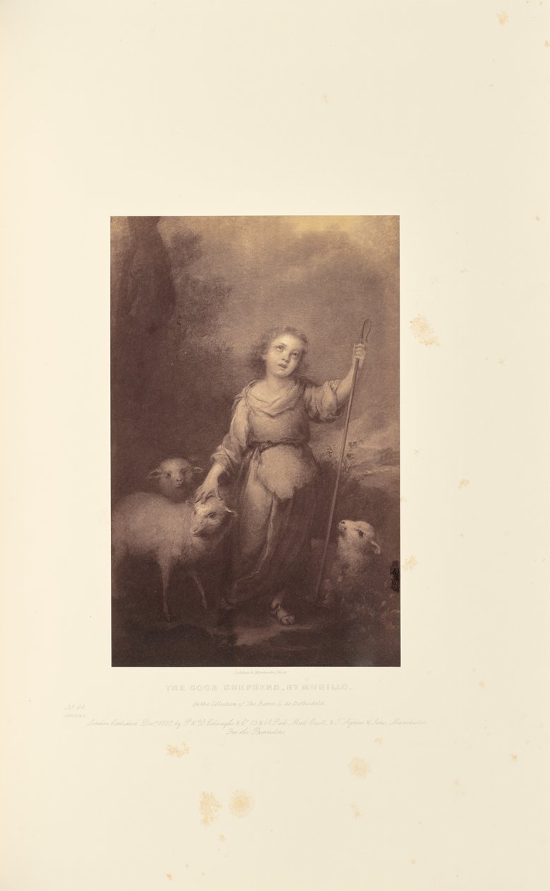 Il Buon Pastore, di Murillo da Caldesi and Montecchi