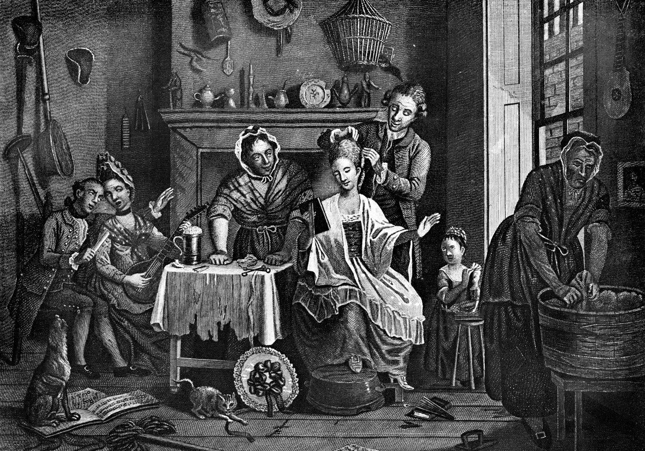Alta vita sotto le scale, 1772 da Caldwell