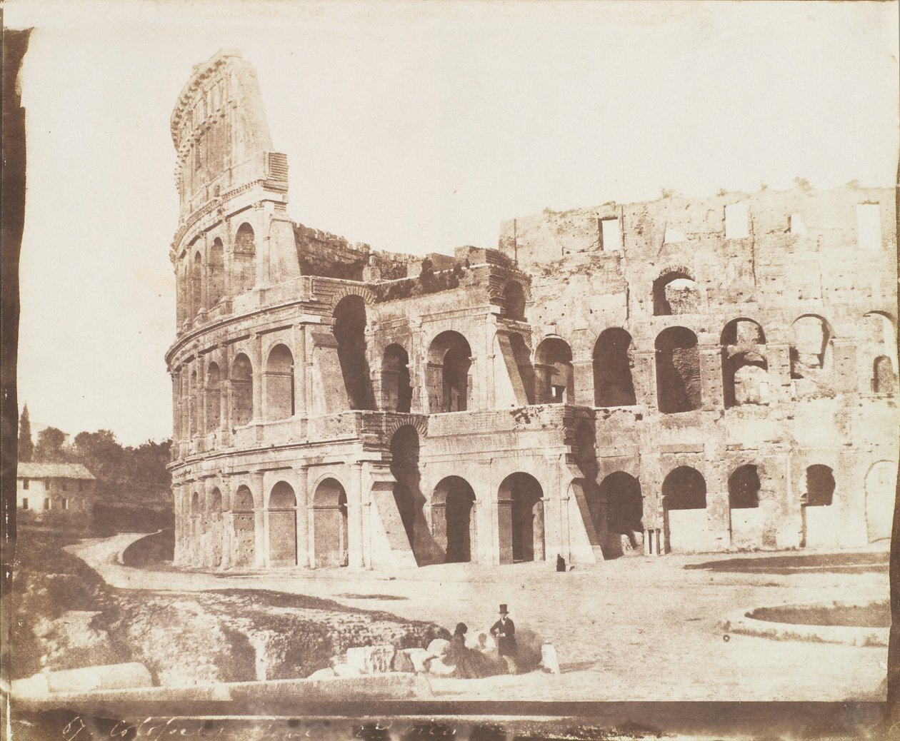 Colosseo, Roma, Seconda Vista, maggio 1846 da Calvert Jones