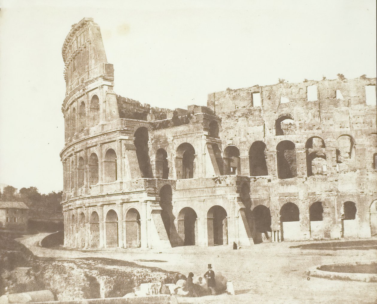 Colosseo, Roma, 2a vista, maggio 1846 da Calvert Jones