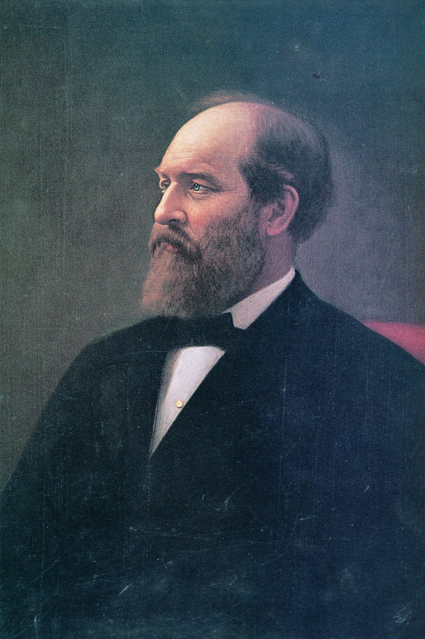 James A. Garfield (1831-81) da Calvin Curtis