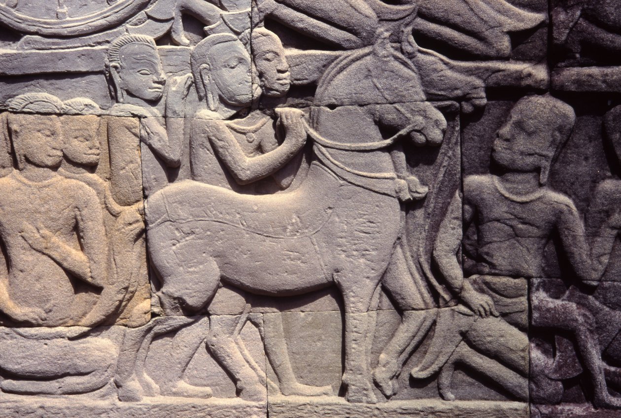 Scultura in Pietra da Cambodian School