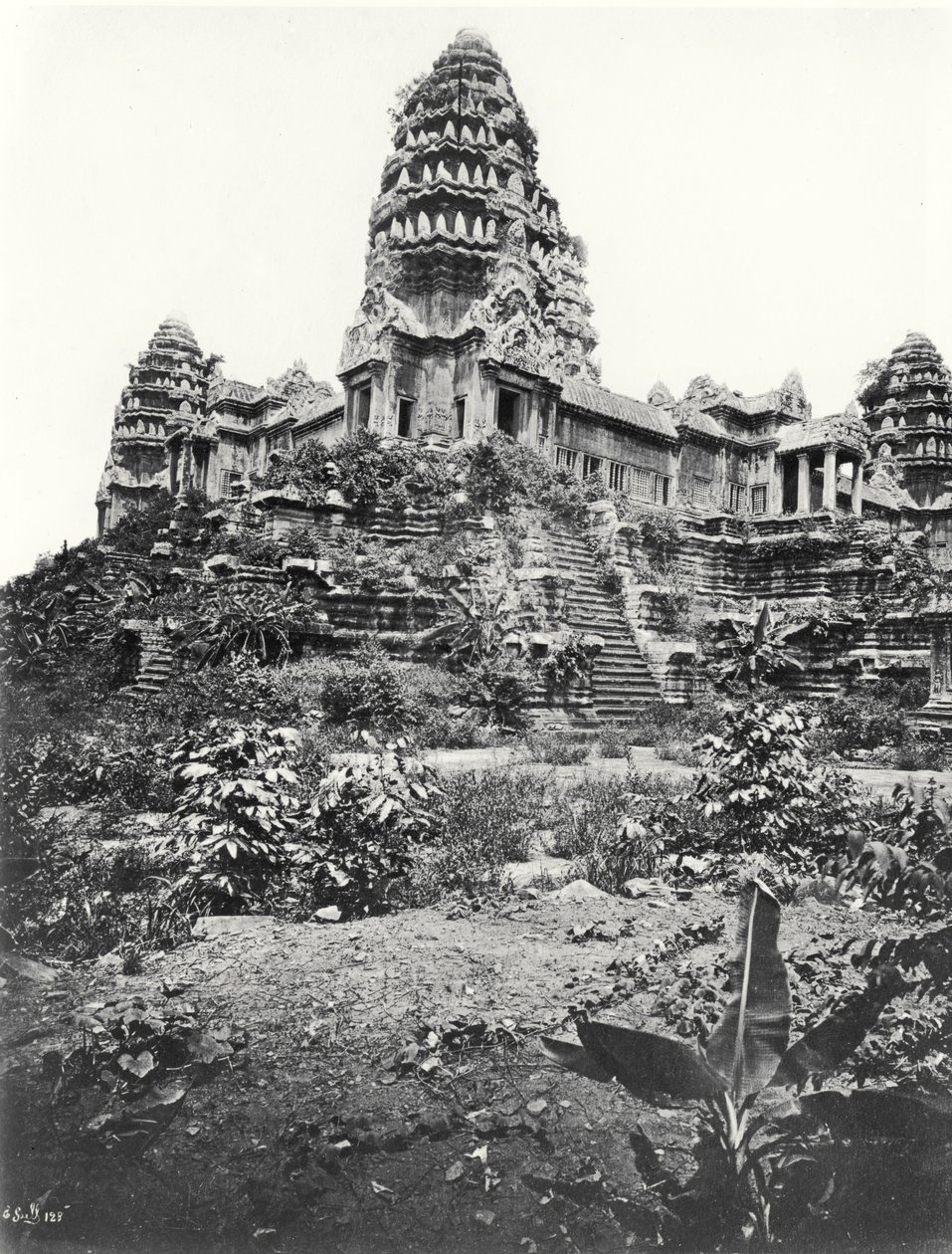 Il Tempio di Angkor Wat, completato c.1150 da Cambodian School