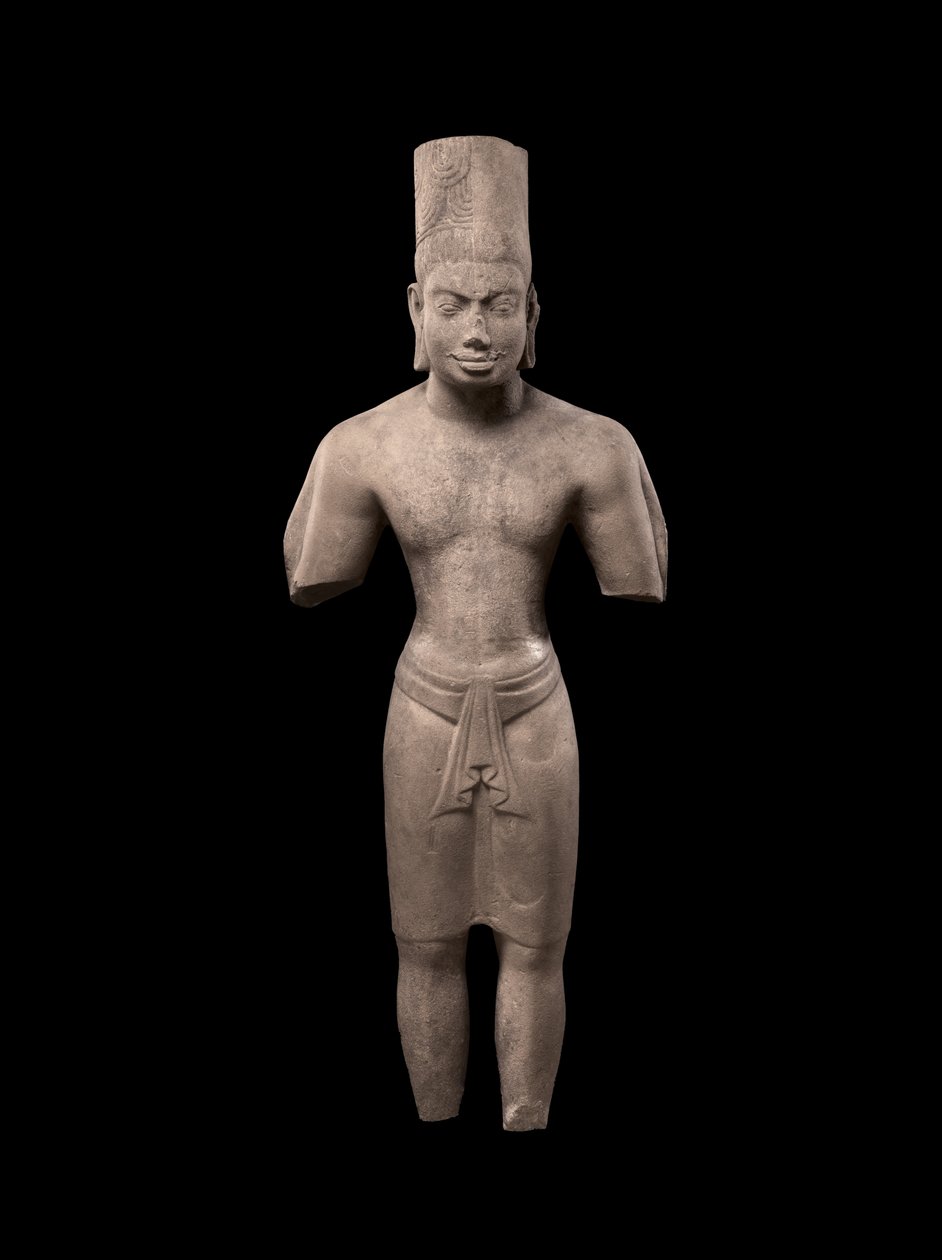 Harihara, fine VII-inizio VIII secolo (arenaria) da Cambodian