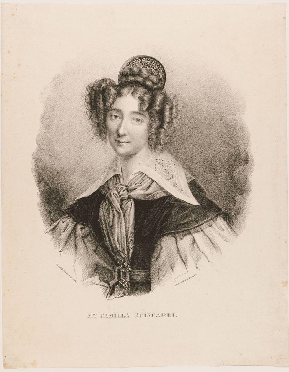 Autoritratto giovanile di Camilla Guiscardi da Camilla Guiscardi