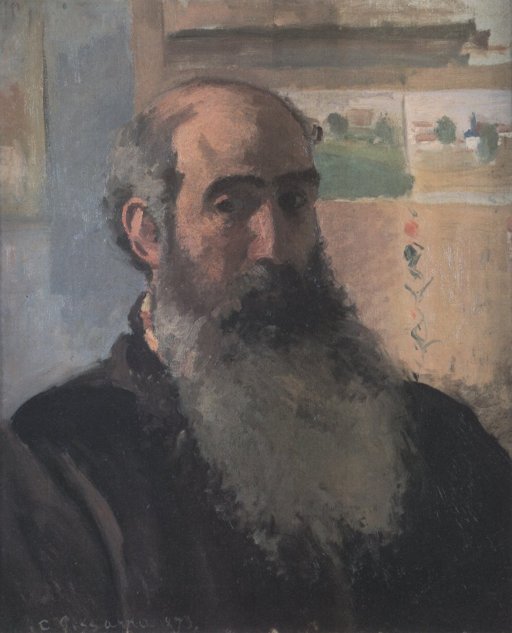 Autoritratto da Camille Jacob Pissarro