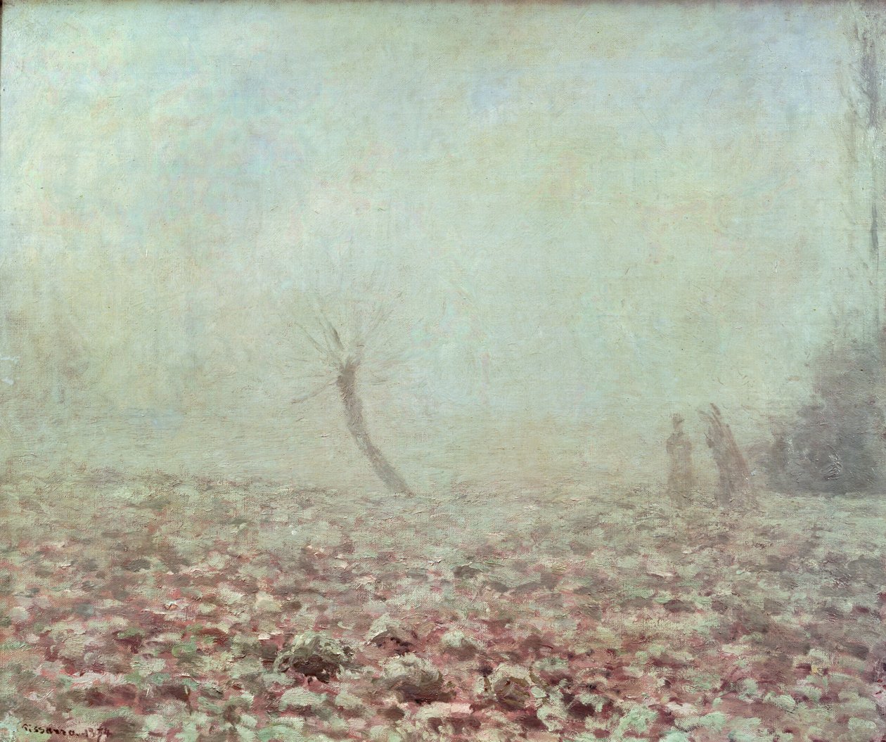 Paesaggio, 1874 da Camille Jacob Pissarro