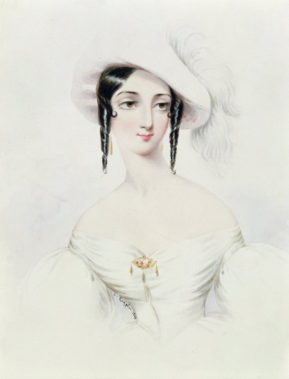Ritratto di Lola Montez (1821-61), 1846 da Camille Joseph Etienne Roqueplan