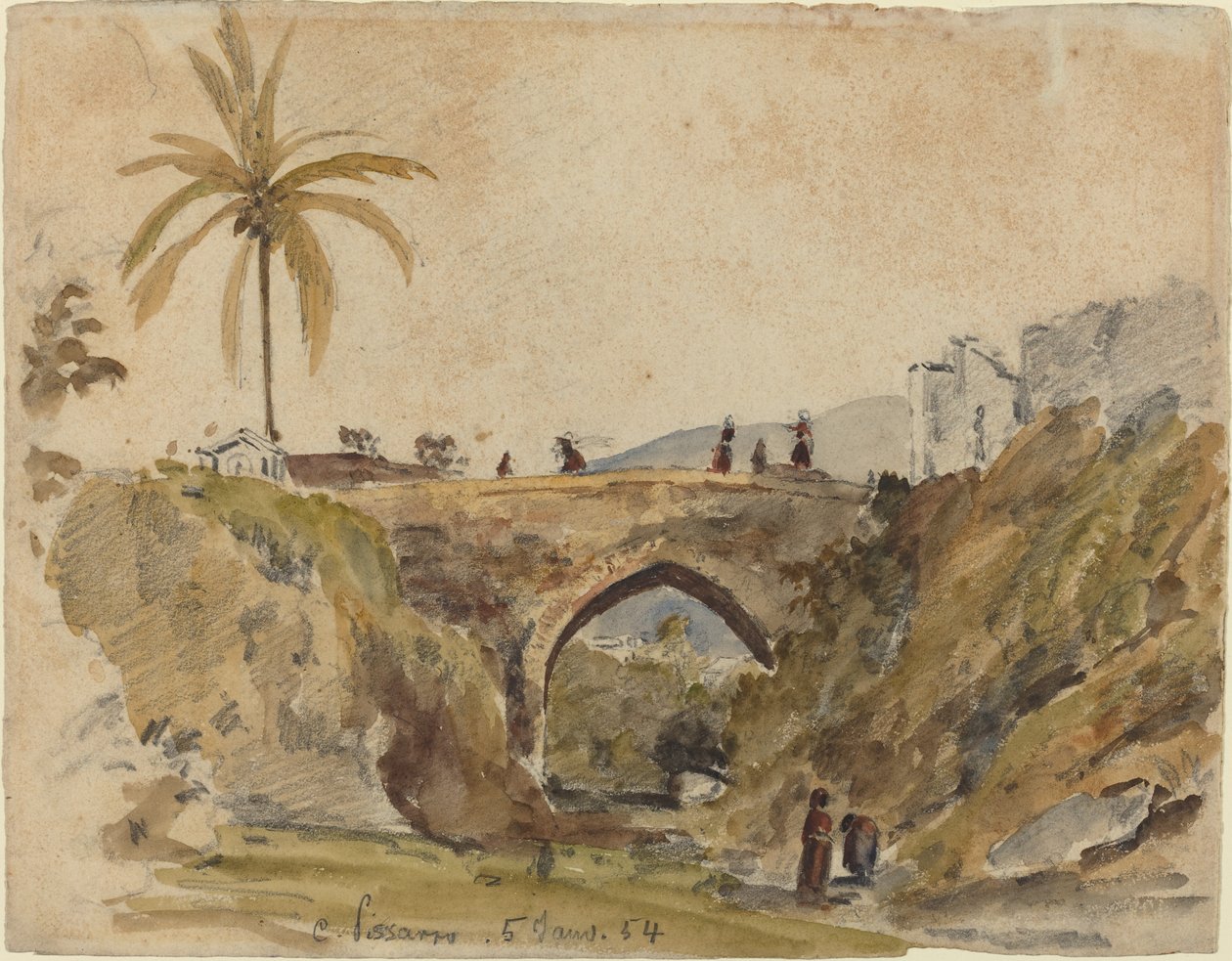 Ponte a Caracas da Camille Pissarro