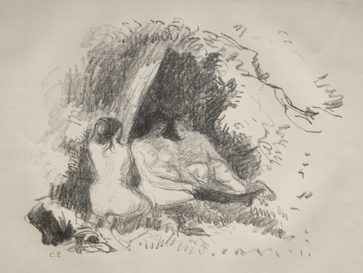 Donne nude da Camille Pissarro