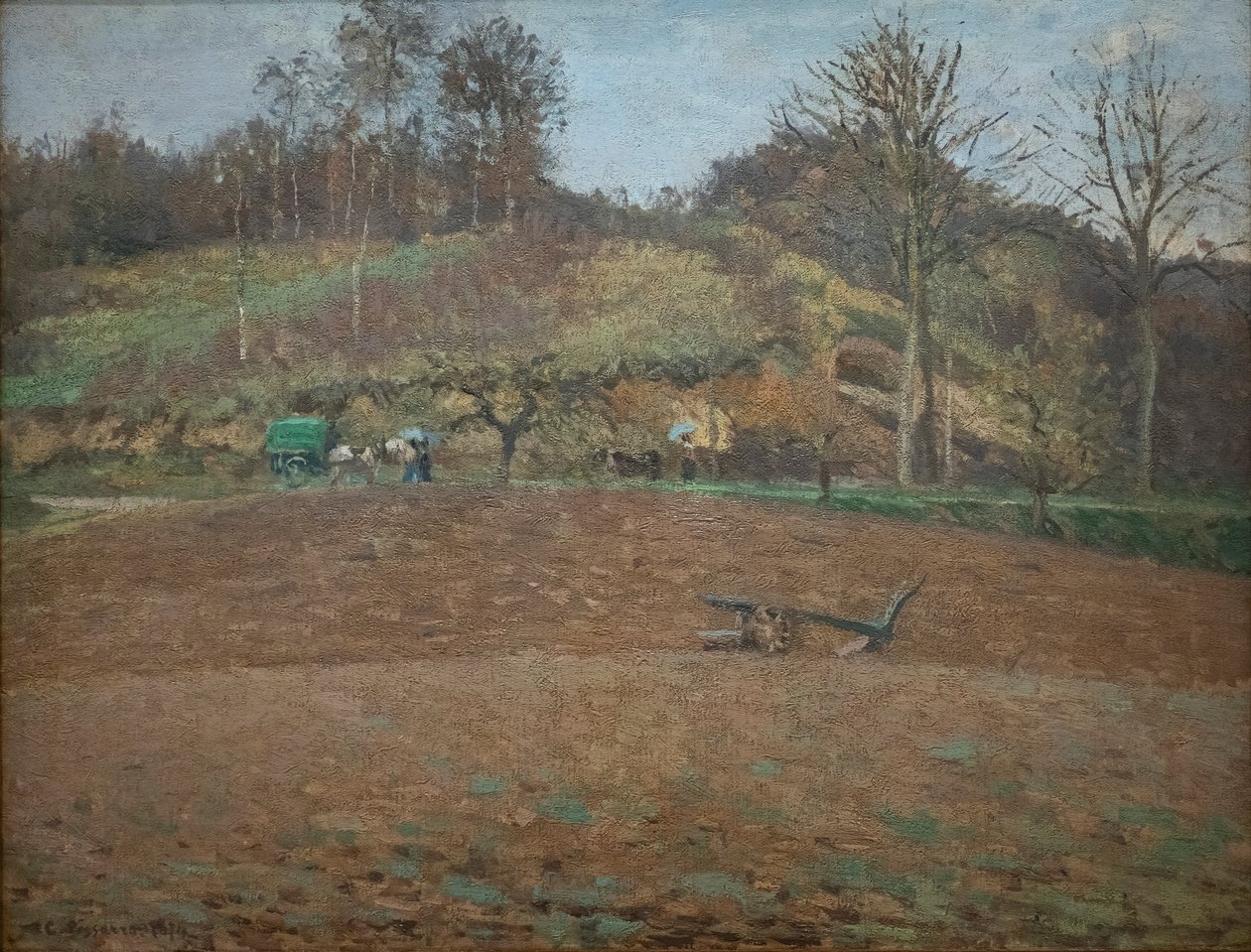 Terra arata da Camille Pissarro