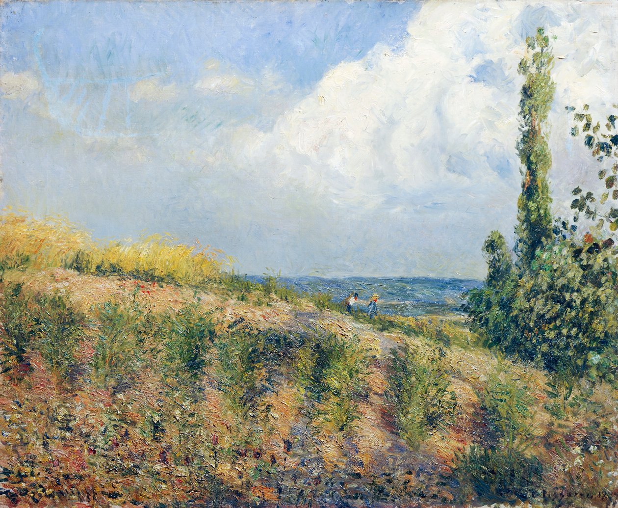 La tempesta in arrivo da Camille Pissarro