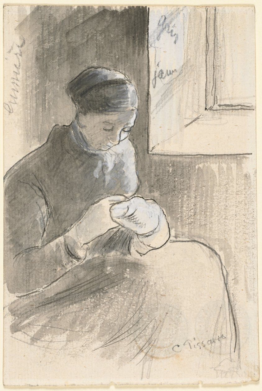 Il riparatore da Camille Pissarro