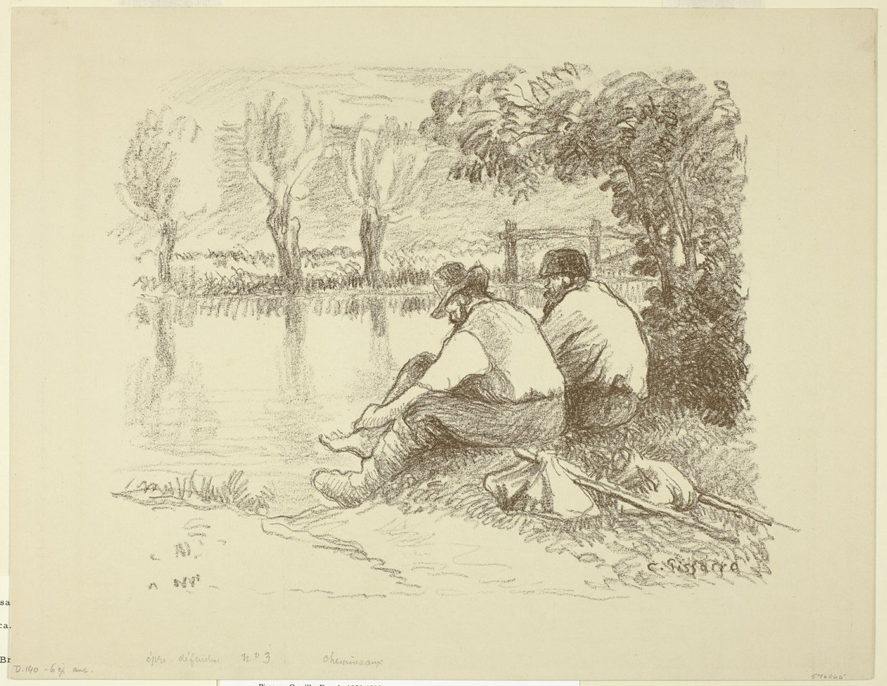 Vagabondi da Camille Pissarro