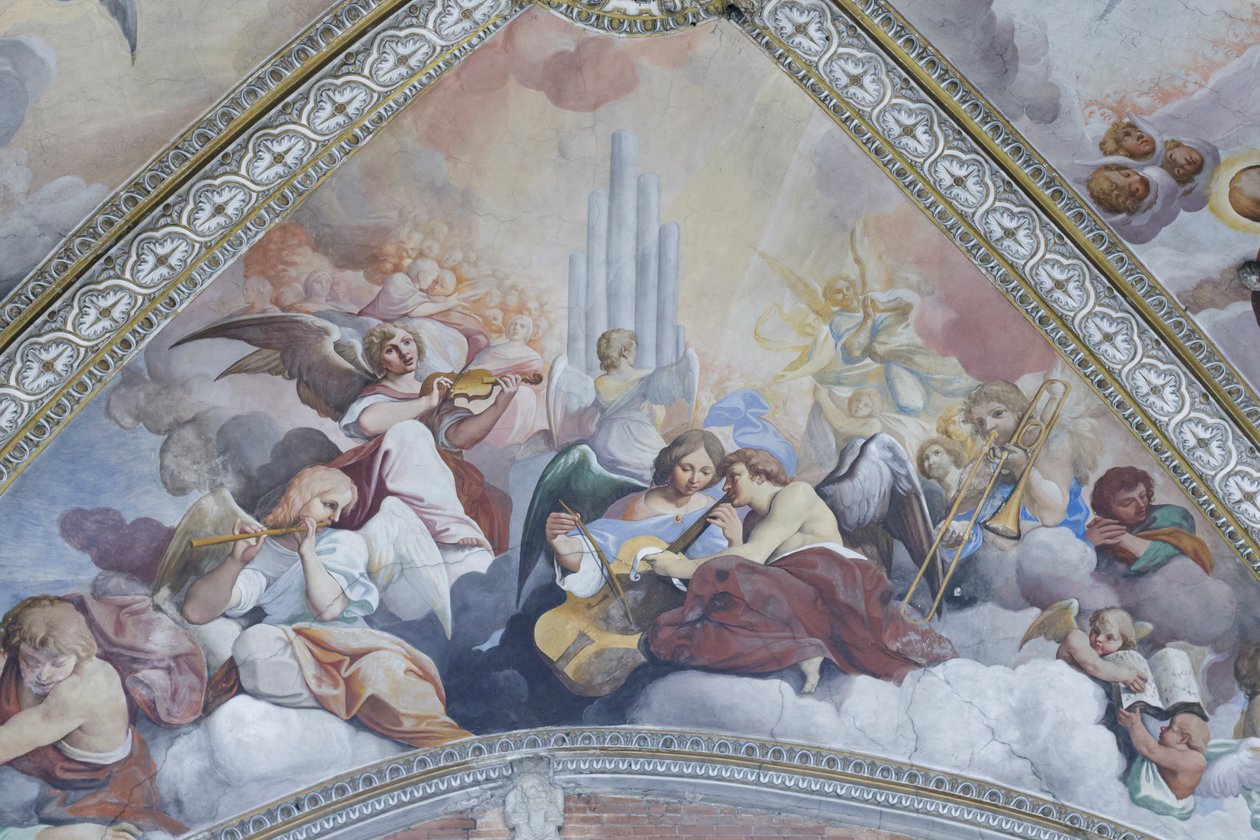 Ciclo di affreschi dedicato alla Vergine, particolare da Camillo Procaccini