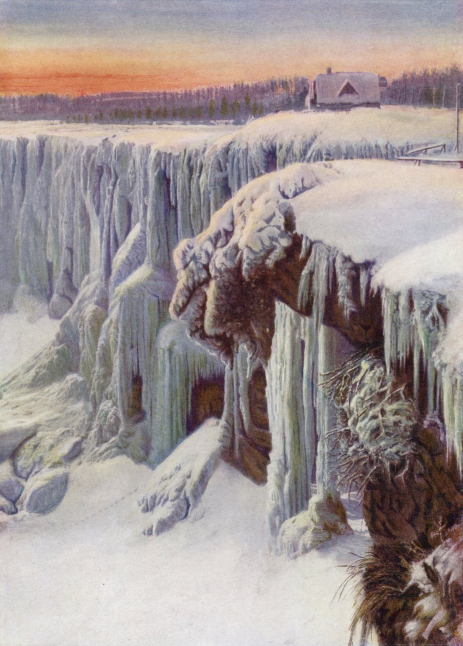 Cascate del Niagara ghiacciate in inverno (foto a colori) da Canadian Photographer