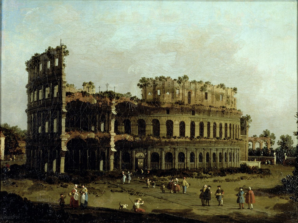 Il Colosseo da Giovanni Antonio Canal