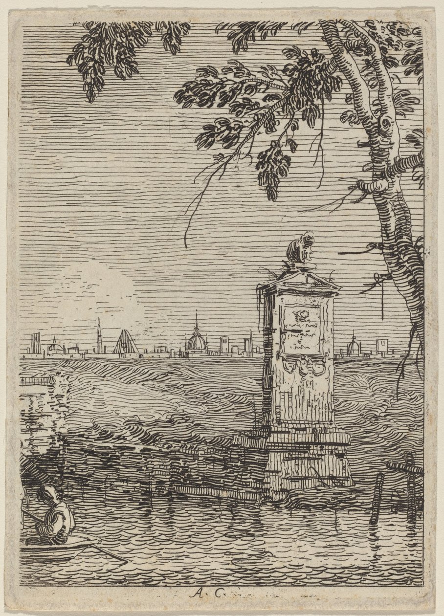Il piccolo monumento da Canaletto