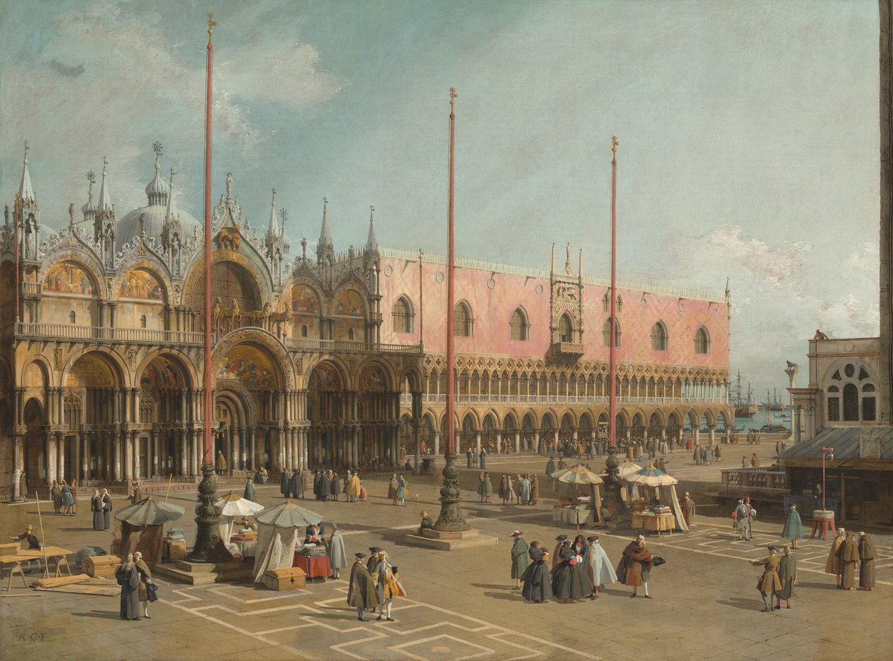 Piazza di San Marco, Venezia da Canaletto