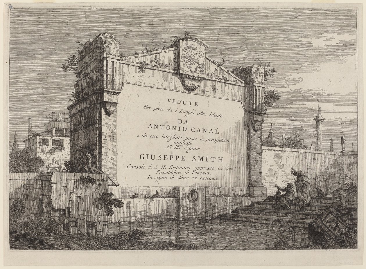 Tavola del titolo da Canaletto