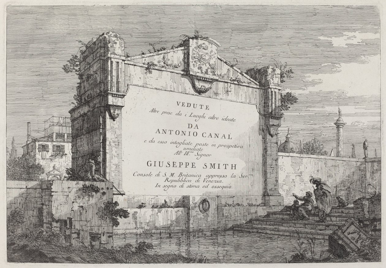 Tavola del titolo da Canaletto