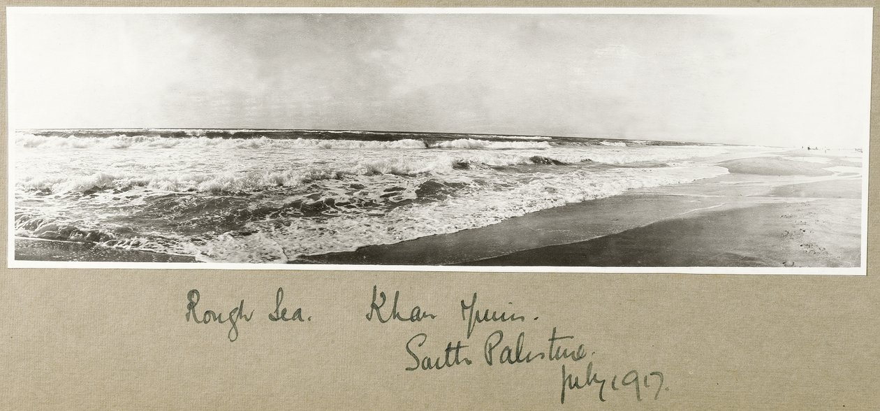 Mare Mosso, Khan Yunis, Luglio 1917 da Capt. Arthur Rhodes