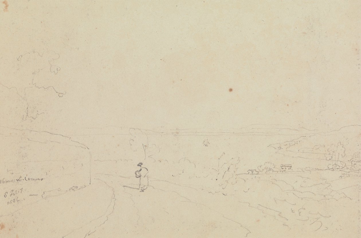 Sopra West Cowes, 8 febbraio 1826 da Capt. Thomas Hastings