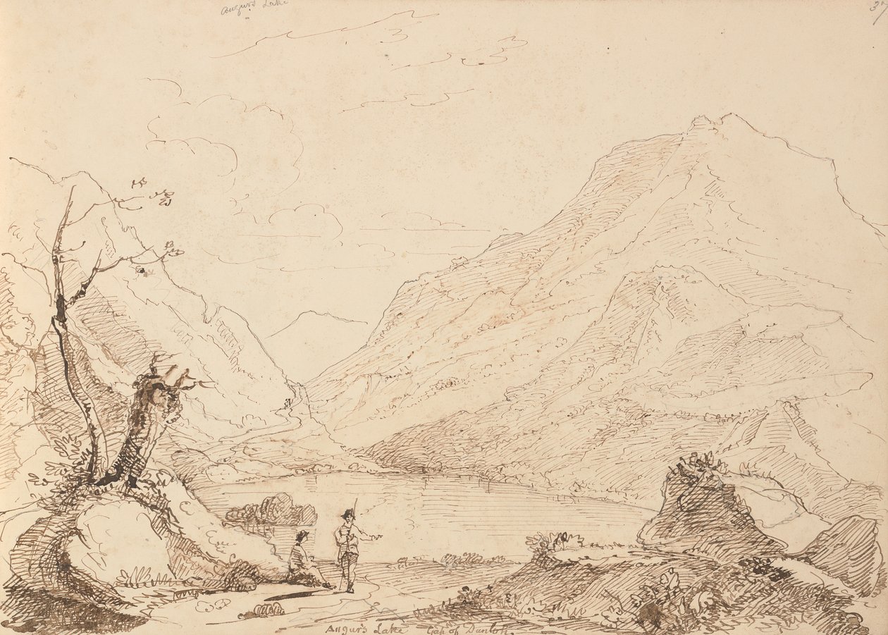 Lago di Augur, Gap of Dunloh da Capt. Thomas Hastings
