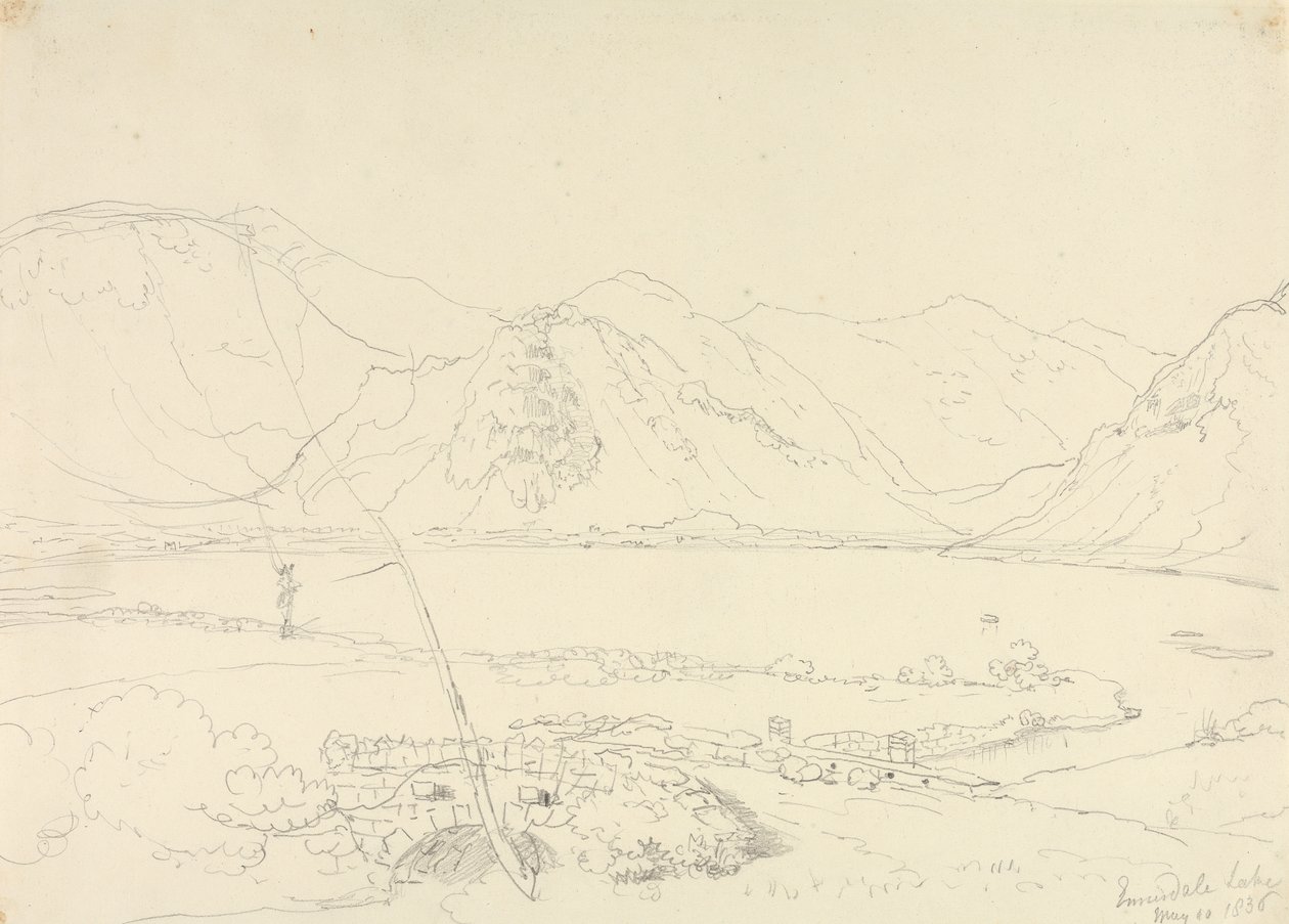Lago di Ennerdale, 10 Maggio 1836 da Capt. Thomas Hastings