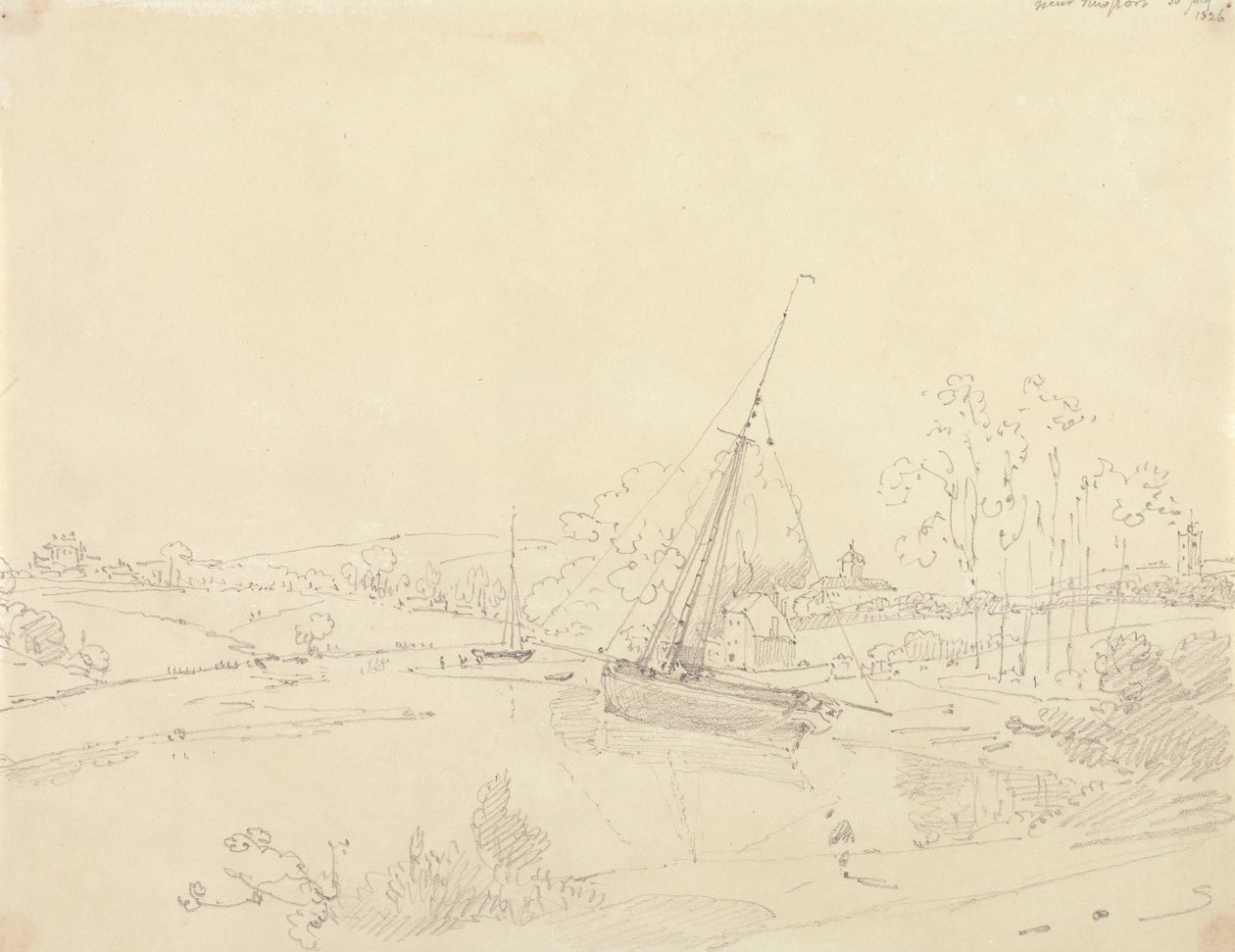 Vicino a Newport, 30 luglio 1826 da Capt. Thomas Hastings