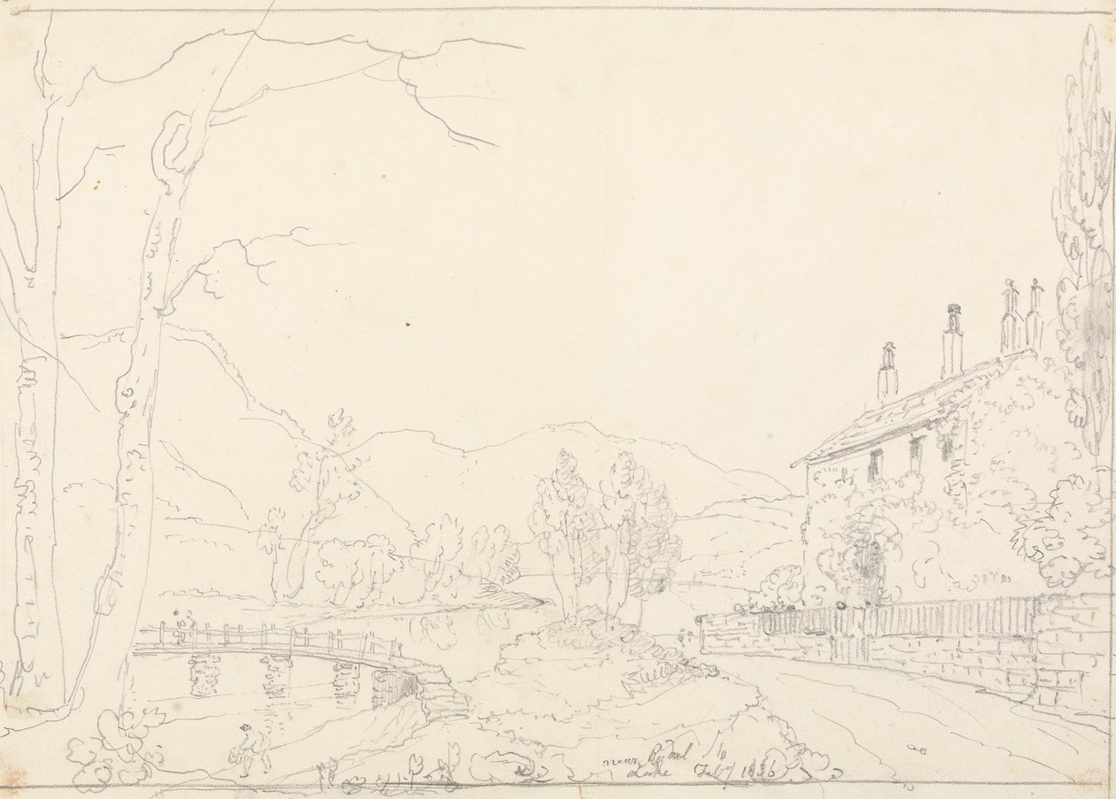 Vicino al Lago Rydal, 10 Febbraio 1836 da Capt. Thomas Hastings