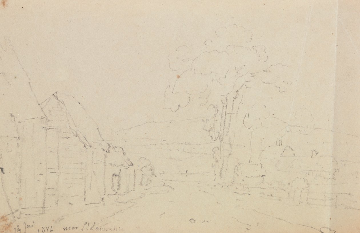Vicino a San Lorenzo, 14 gennaio 1826 da Capt. Thomas Hastings