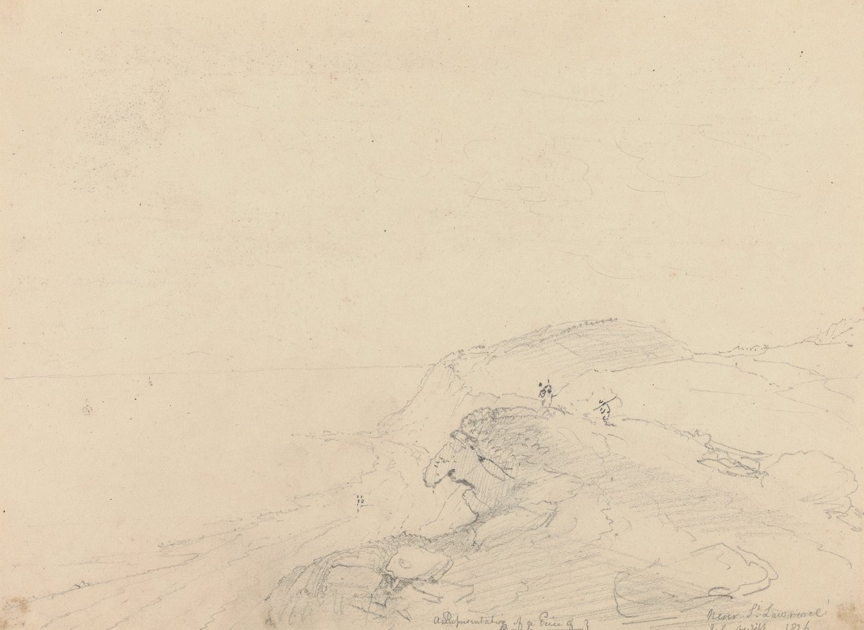 Vicino a San Lorenzo, Isola di Wight da Capt. Thomas Hastings