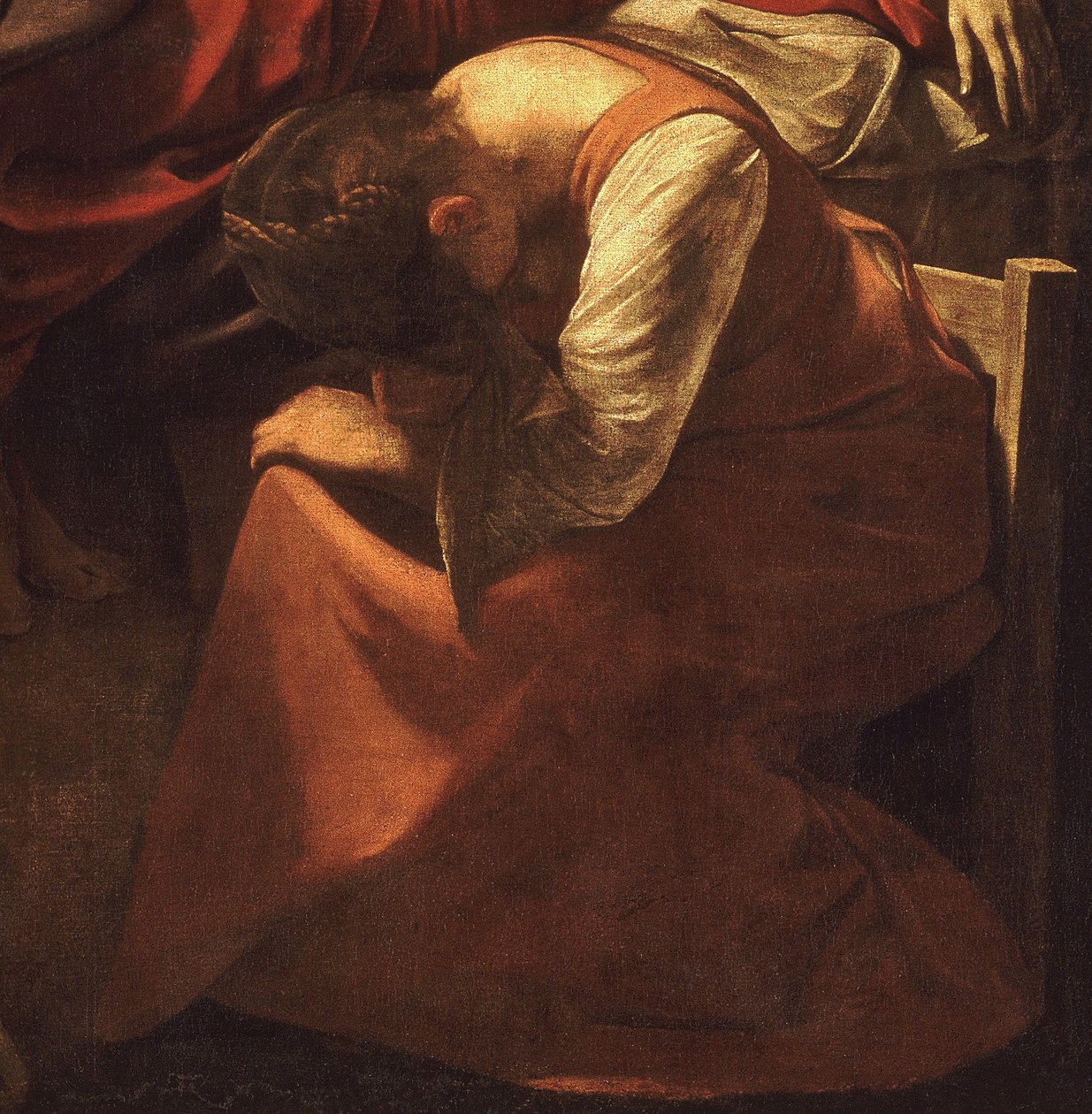 La morte della Vergine da Caravaggio